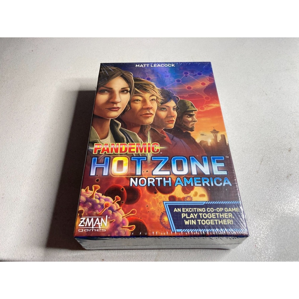 Pandemic Hot Zone North America Board Game Board Game for Adults and Family NEW